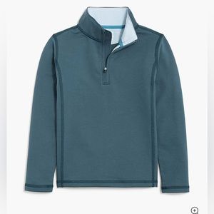 J.Crew Boys' performance half-zip in blue